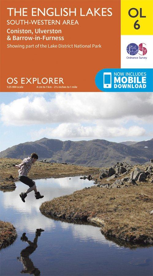 Explorer OL6 The Lake District South Western Area Map