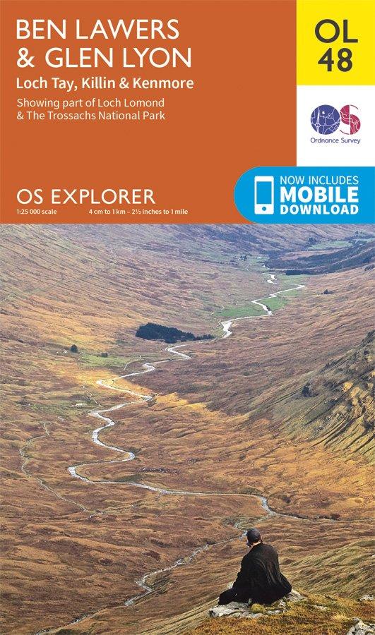 Explorer OL48 Ben Lawers & Glen Lyon Map