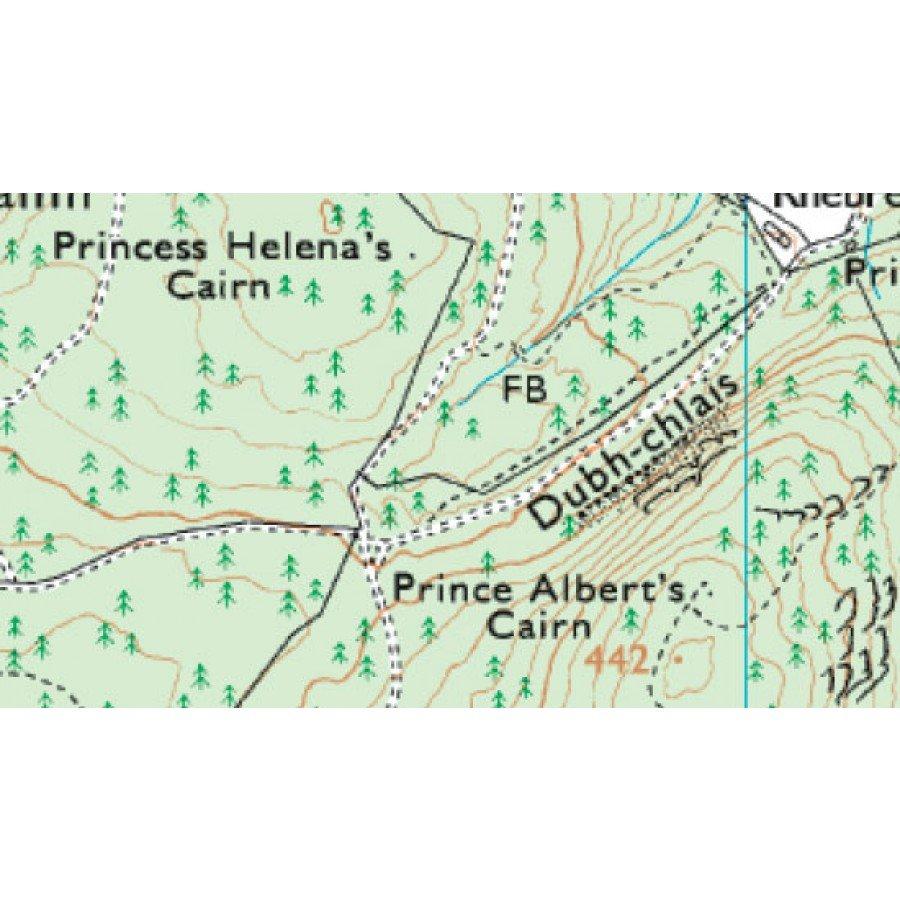 Explorer OL53 Lochnagar, Glen Muick & Glen Clova Map