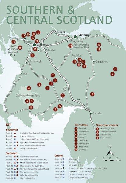 Mountain Biking in Southern & Central Scotland