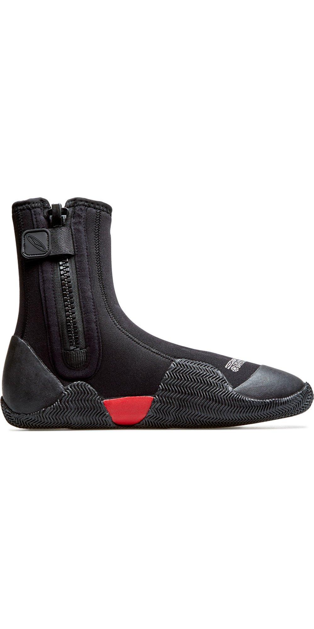 5mm Zipped Powerboot - Black