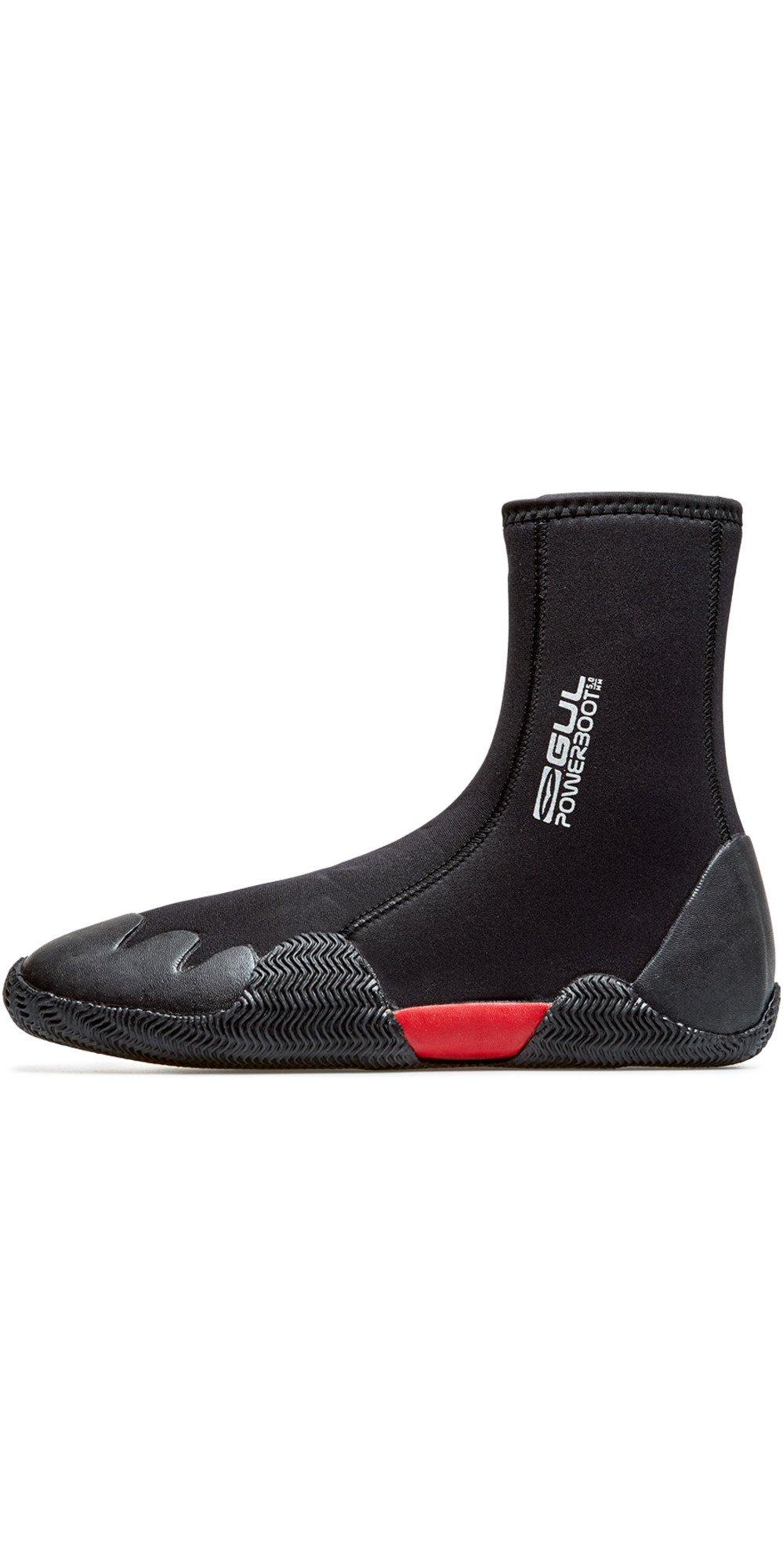 5mm Zipped Powerboot - Black