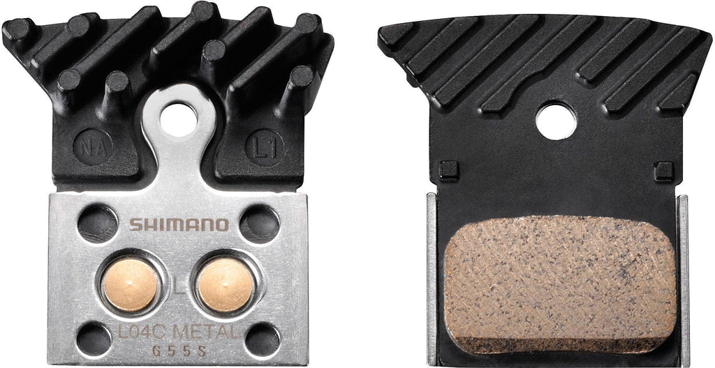 L04c Finned Sintered Disc Brake Pads