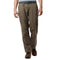 A man wearing brown walking trousers