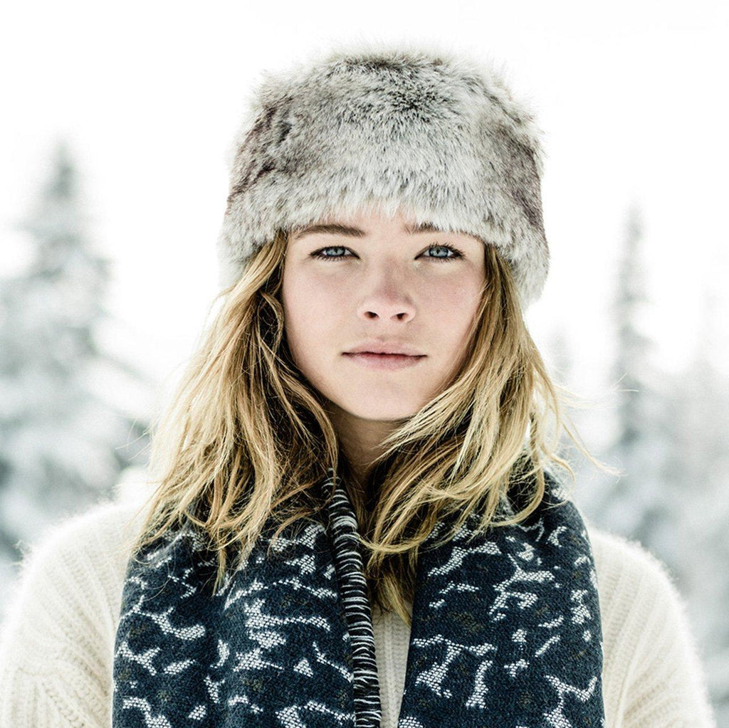 Women's Faux Fur Headband - Brown