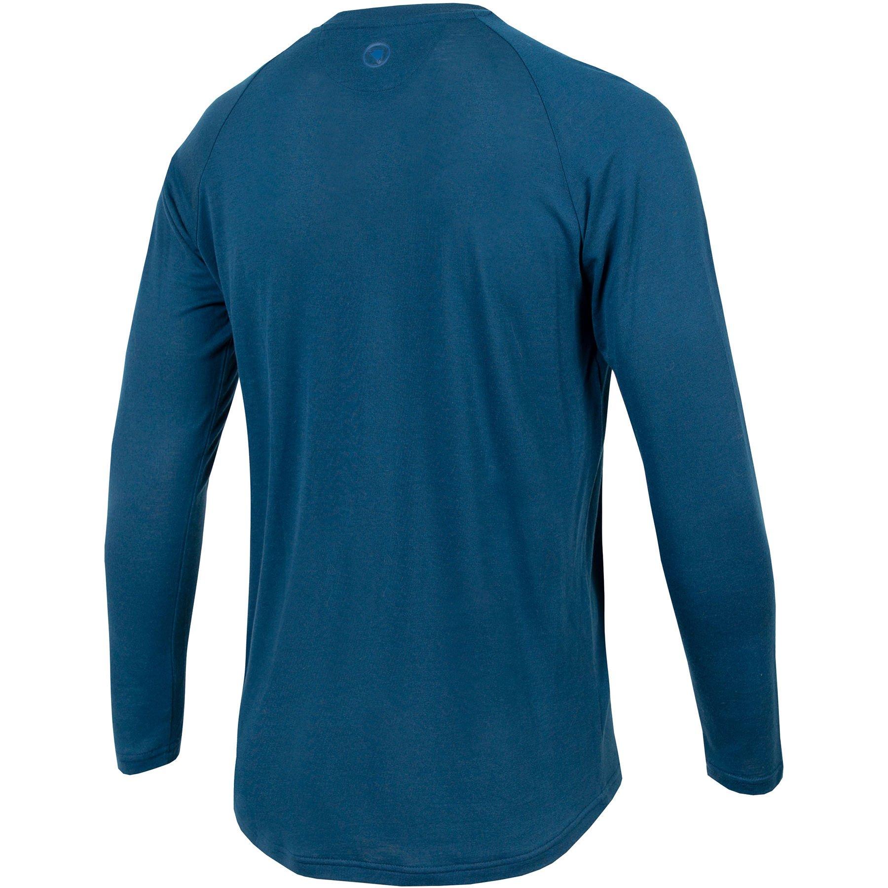 Men's Baabaa Blend L/S Baselayer - Blue