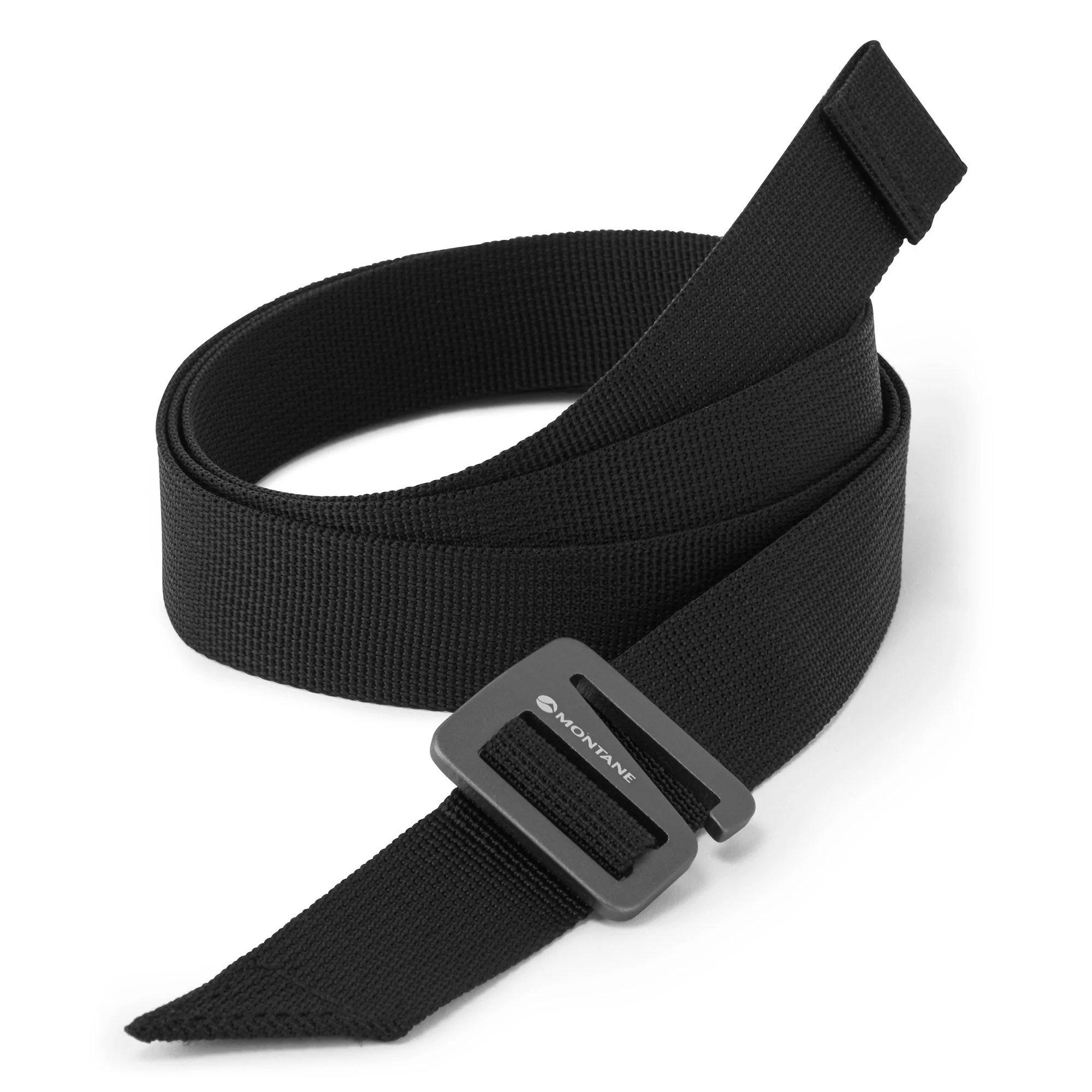 ¥am belt black Montane Men's 25mm Belt - Black | Tiso UK