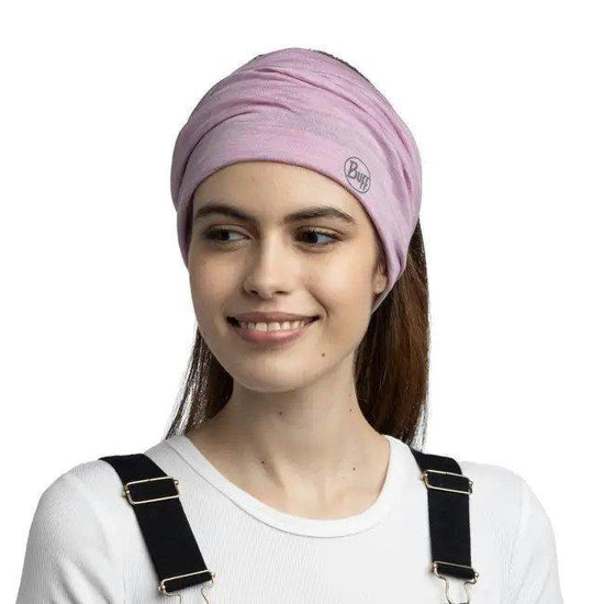 Unisex Lightweight Merino Buff - Pink