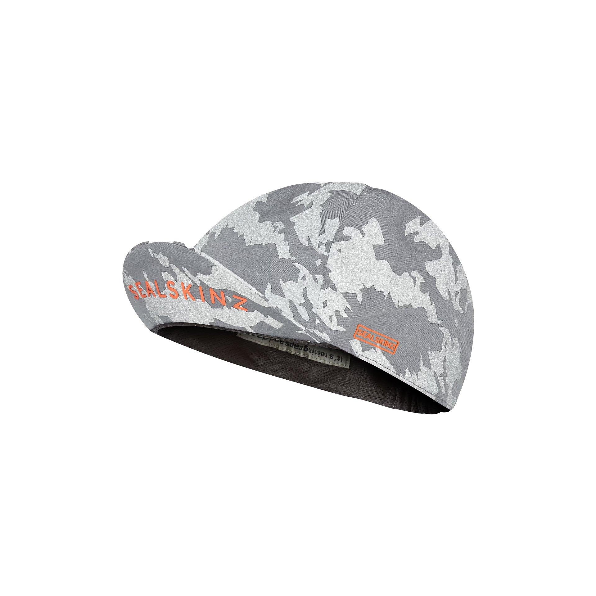 Unisex Merton Waterproof All Weather Reflective Cycle Cap - Grey