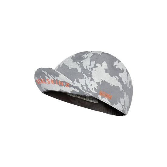 Unisex Merton Waterproof All Weather Reflective Cycle Cap - Grey
