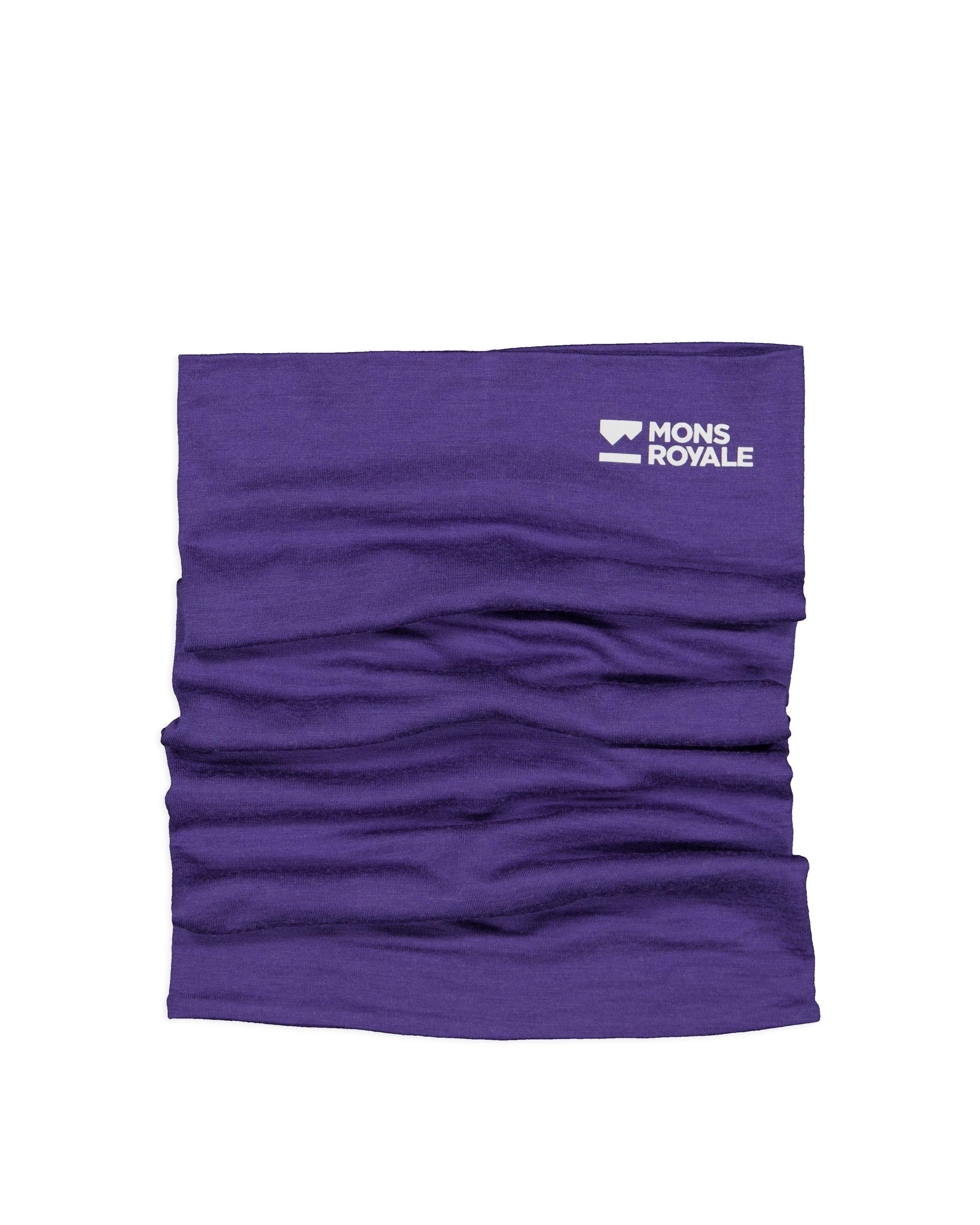 Unisex Double Up Neckwarmer - Purple