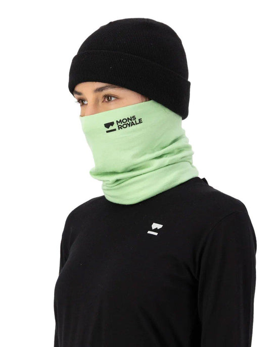 Unisex Double Up Neckwarmer - Green