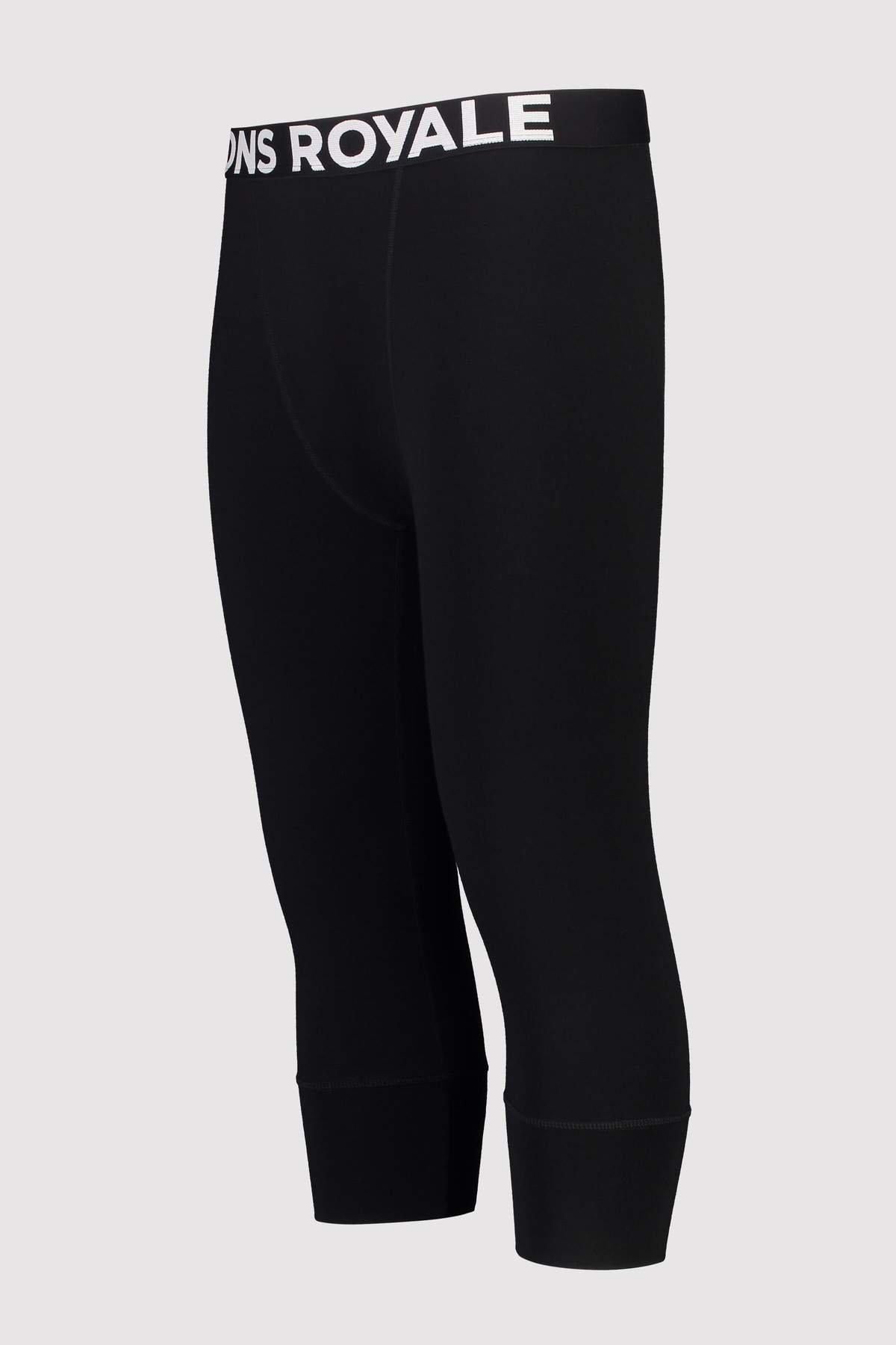 Men's Cascade Merino Flex 200 3/4 Legging - Black