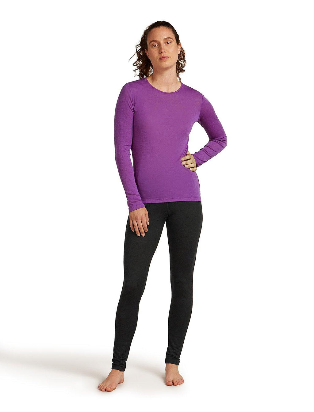 Women's 200 Oasis High-Rise Thermal Leggings - Black