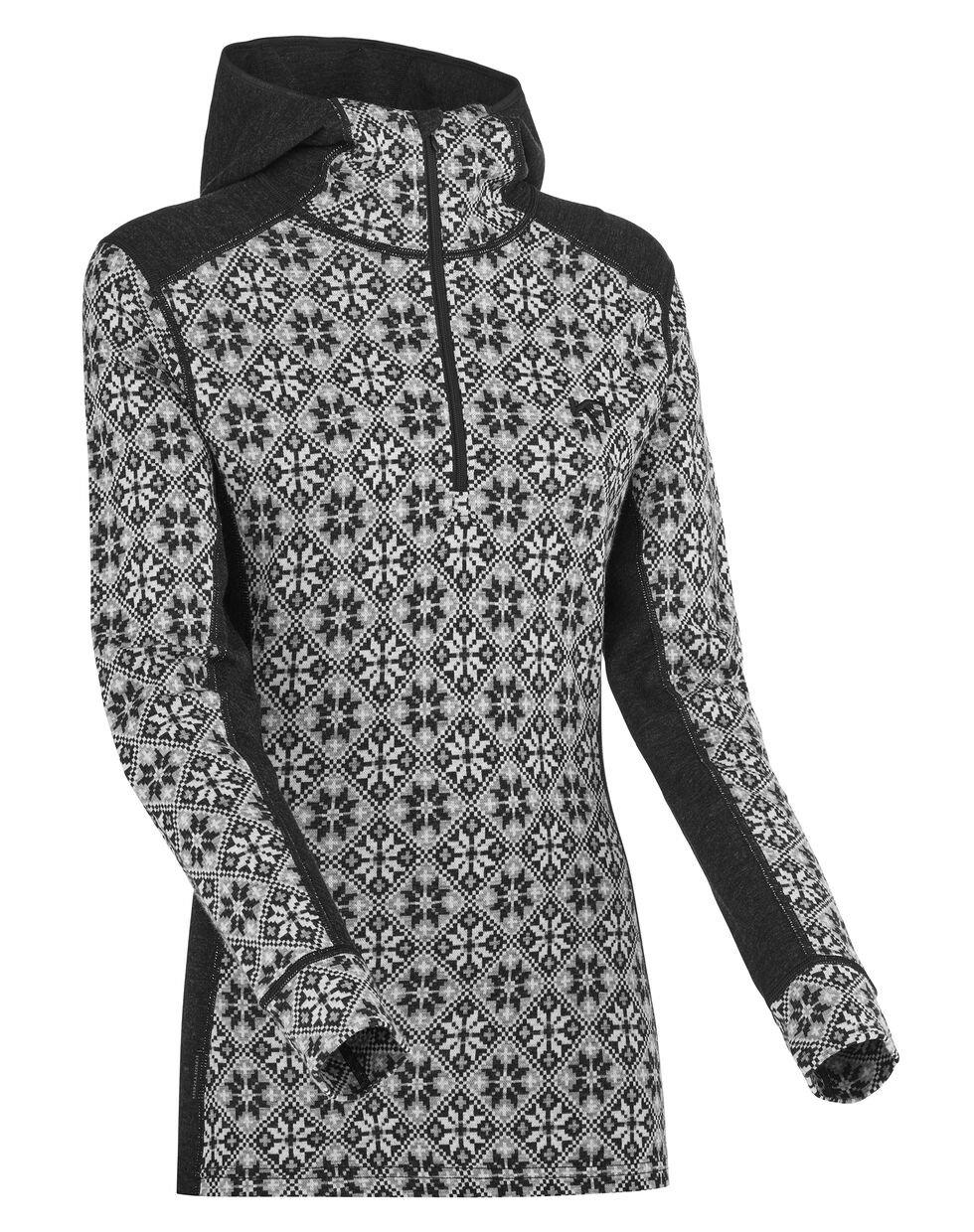 Women's Rose Hood - Black