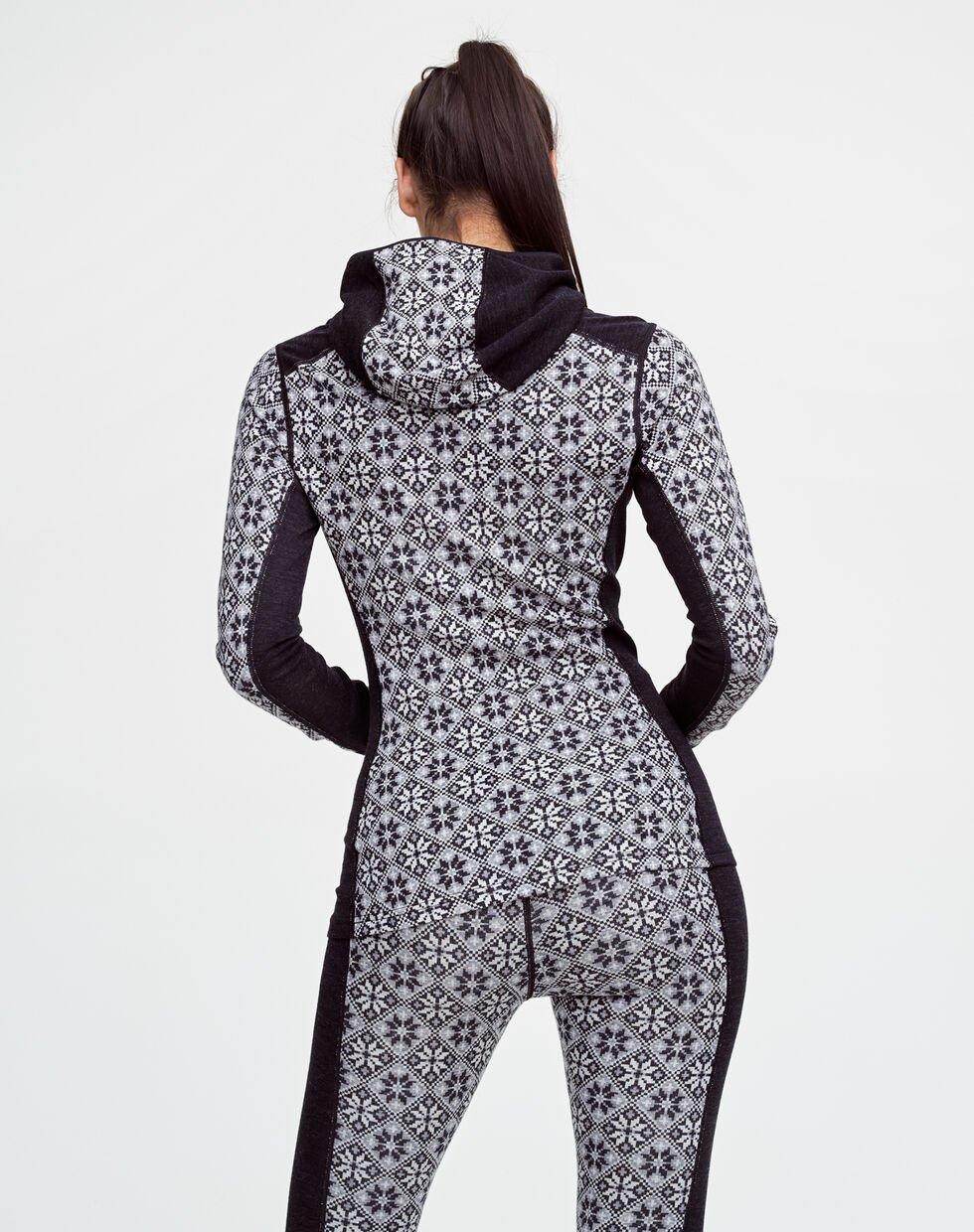 Women's Rose Hood - Black