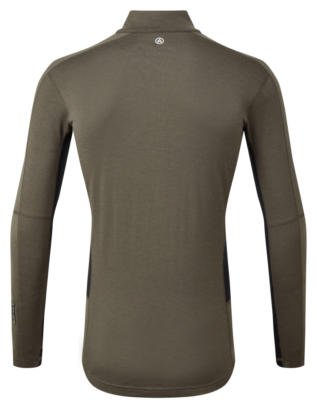 Men's Flatiron 185 Quarter Zip - Deep Olive/Black