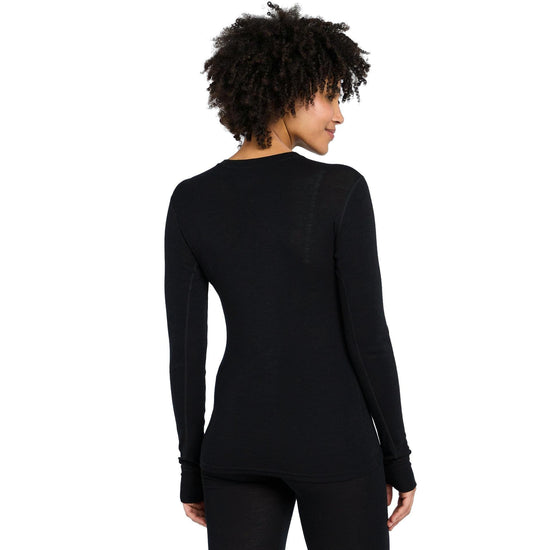 Women's Kelso Merino Long-Sleeve Base Layer - Black