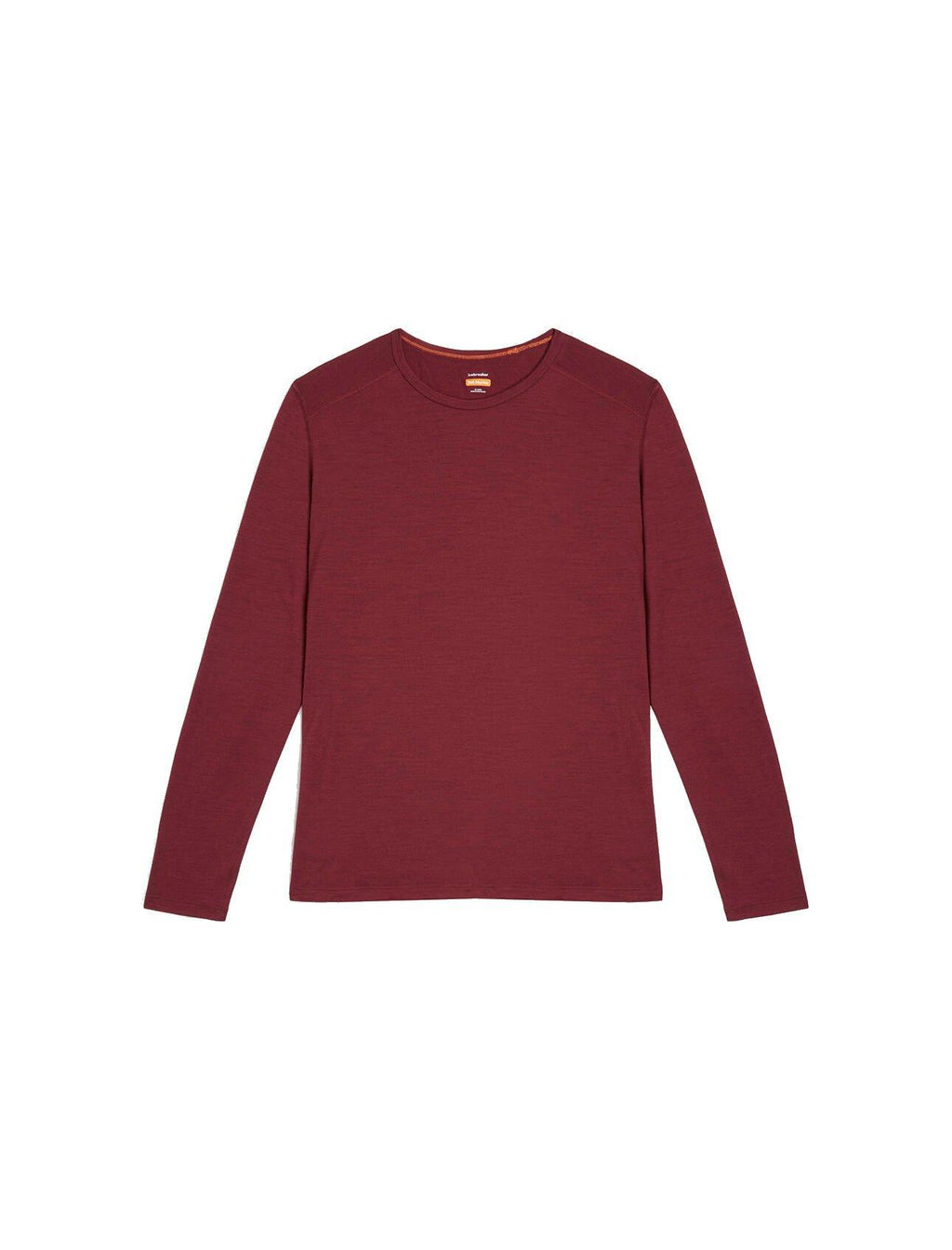 Men's 200 Oasis Long Sleeve Crewe - Red