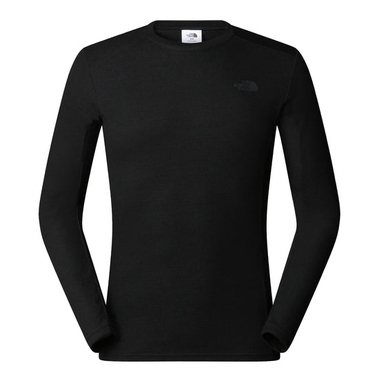 Men's Easy Long Sleeve Crew - Black