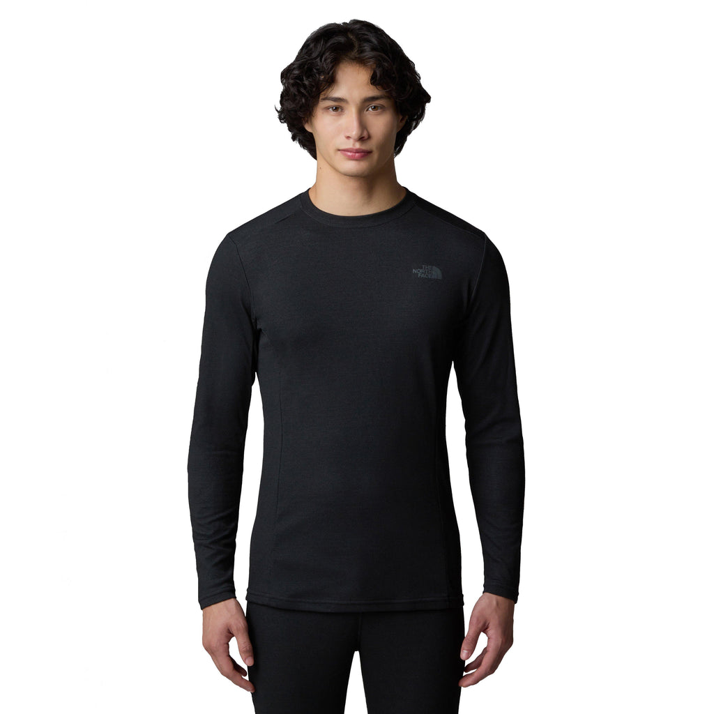 Men's Easy Long Sleeve Crew - Black