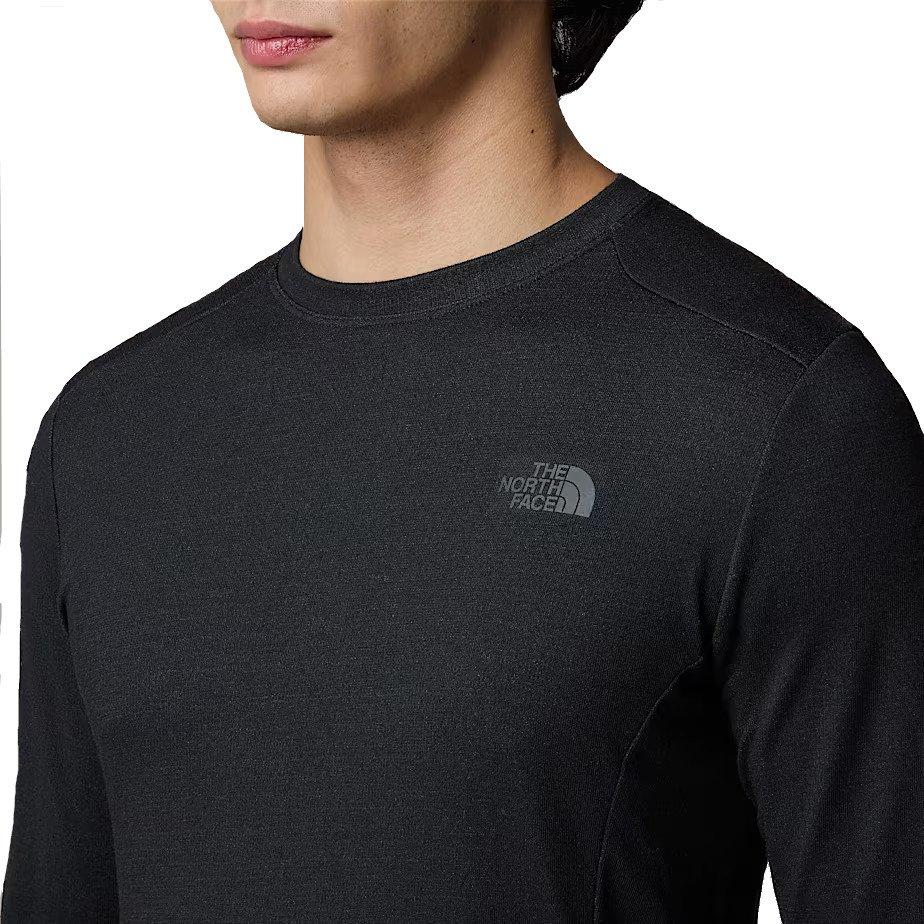 Men's Easy Long Sleeve Crew - Black