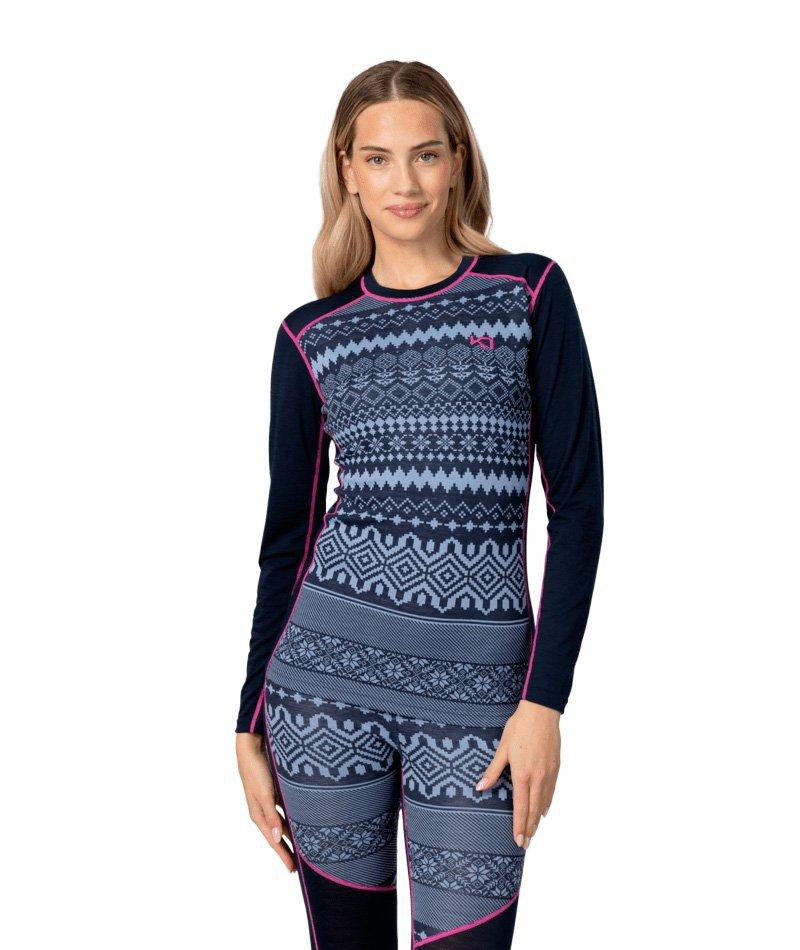 Women's Live Long-Sleeve Base Layer Top - Navy