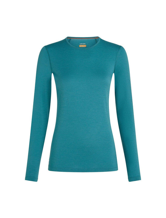 Women's 200 Oasis Long-Sleeve Crewe Thermal Top - Blue