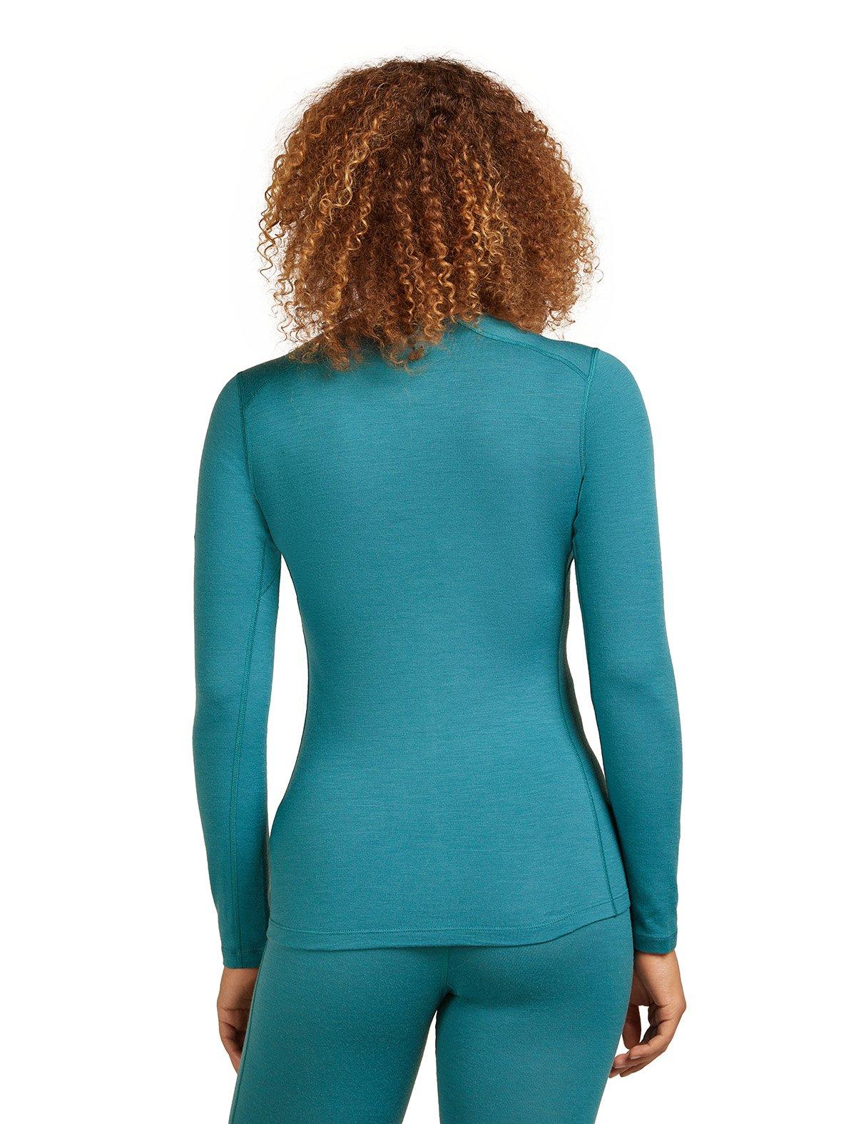 Women's 200 Oasis Long-Sleeve Crewe Thermal Top - Blue