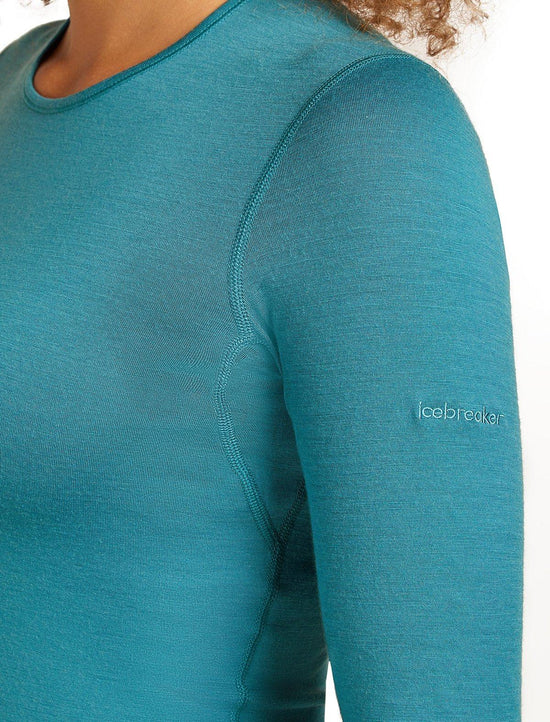Women's 200 Oasis Long-Sleeve Crewe Thermal Top - Blue