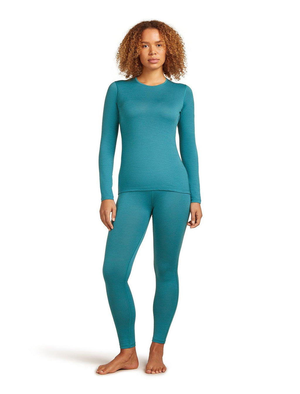 Women's 200 Oasis Long-Sleeve Crewe Thermal Top - Blue