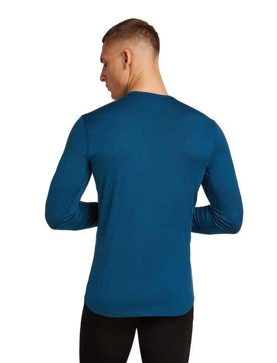 Men's 200 Oasis Long-Sleeve Crewe Thermal Top - Blue