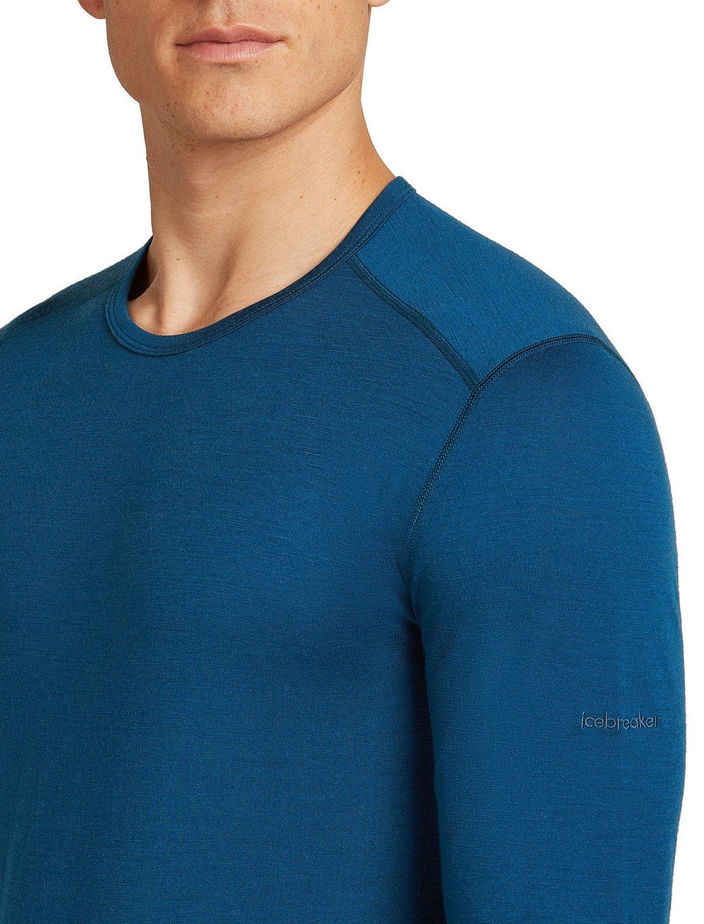 Men's 200 Oasis Long-Sleeve Crewe Thermal Top - Blue