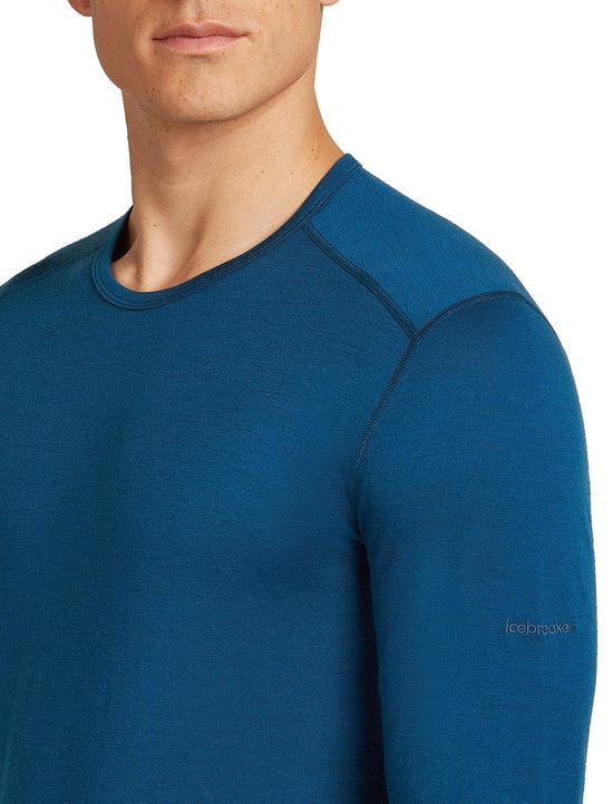 Men's 200 Oasis Long-Sleeve Crewe Thermal Top - Blue