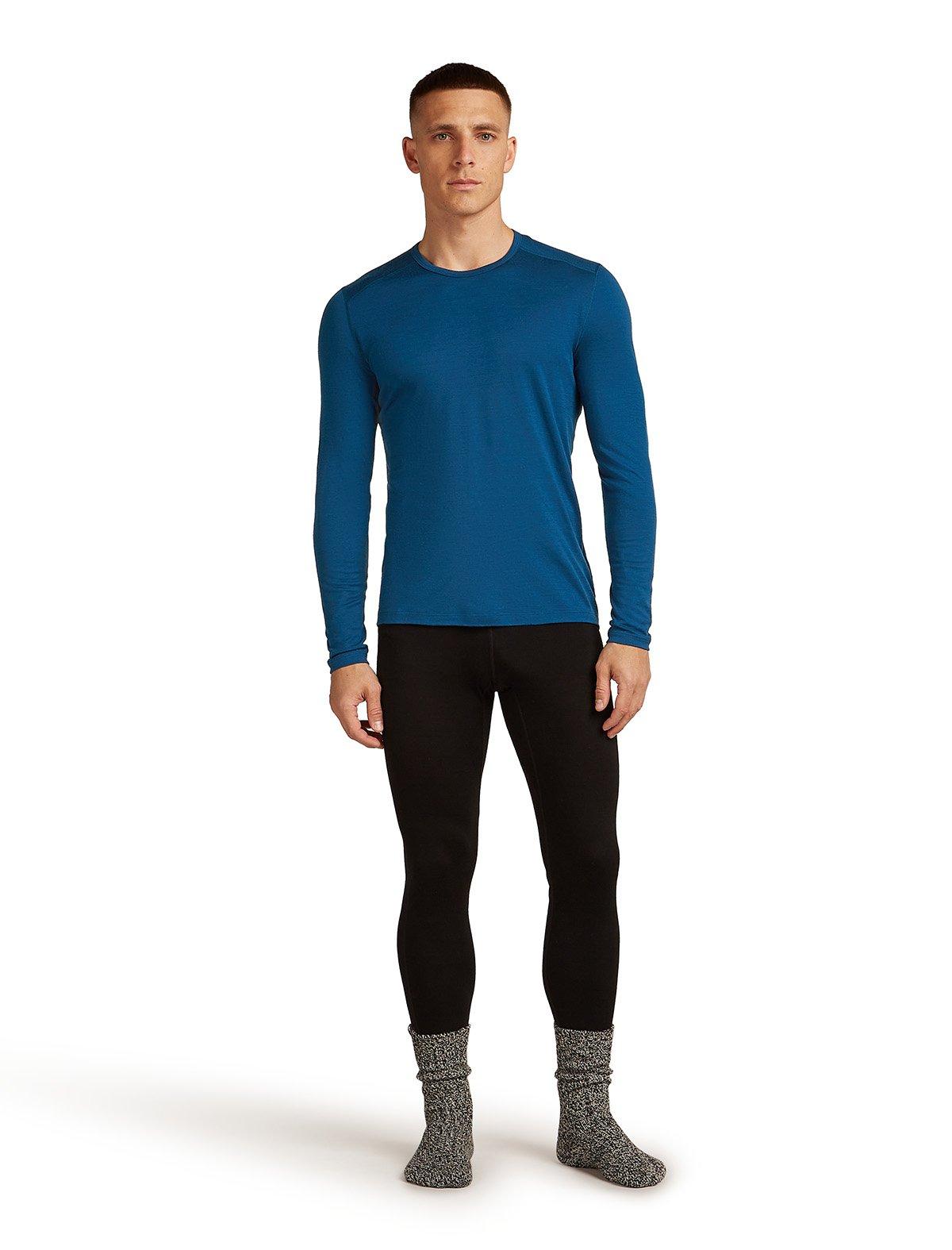 Men's 200 Oasis Long-Sleeve Crewe Thermal Top - Blue
