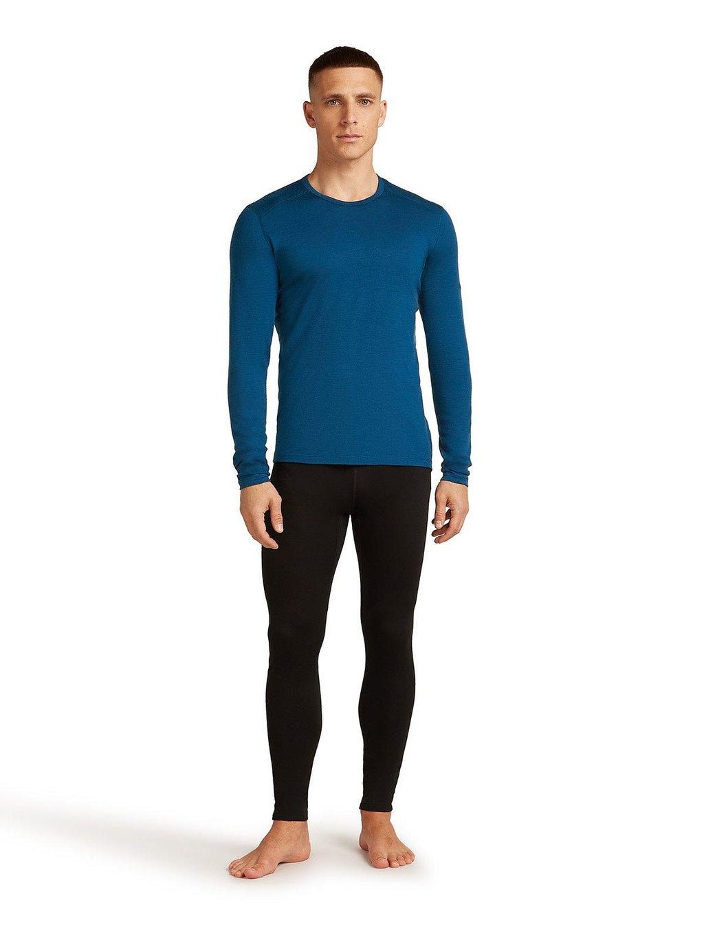 Men's 200 Oasis Long-Sleeve Crewe Thermal Top - Blue