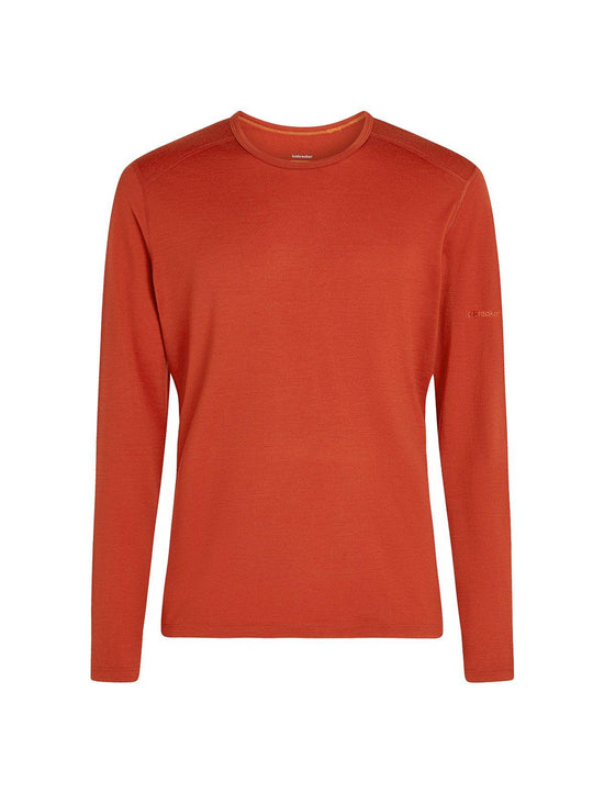 Men's 200 Oasis Long-Sleeve Crewe Thermal Top - Red