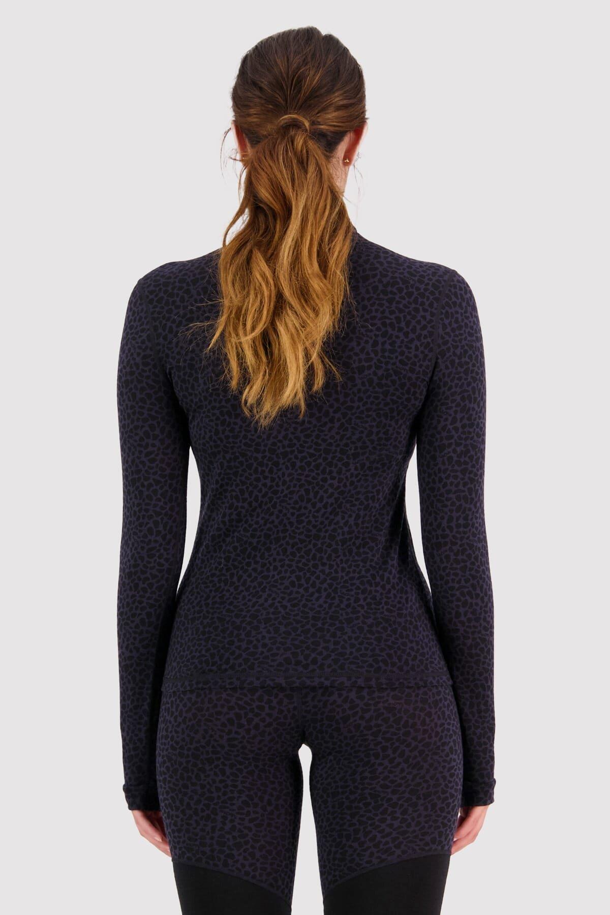 Women's Cascade Merino Flex 200 1/4 Zip - Arctic Leopard