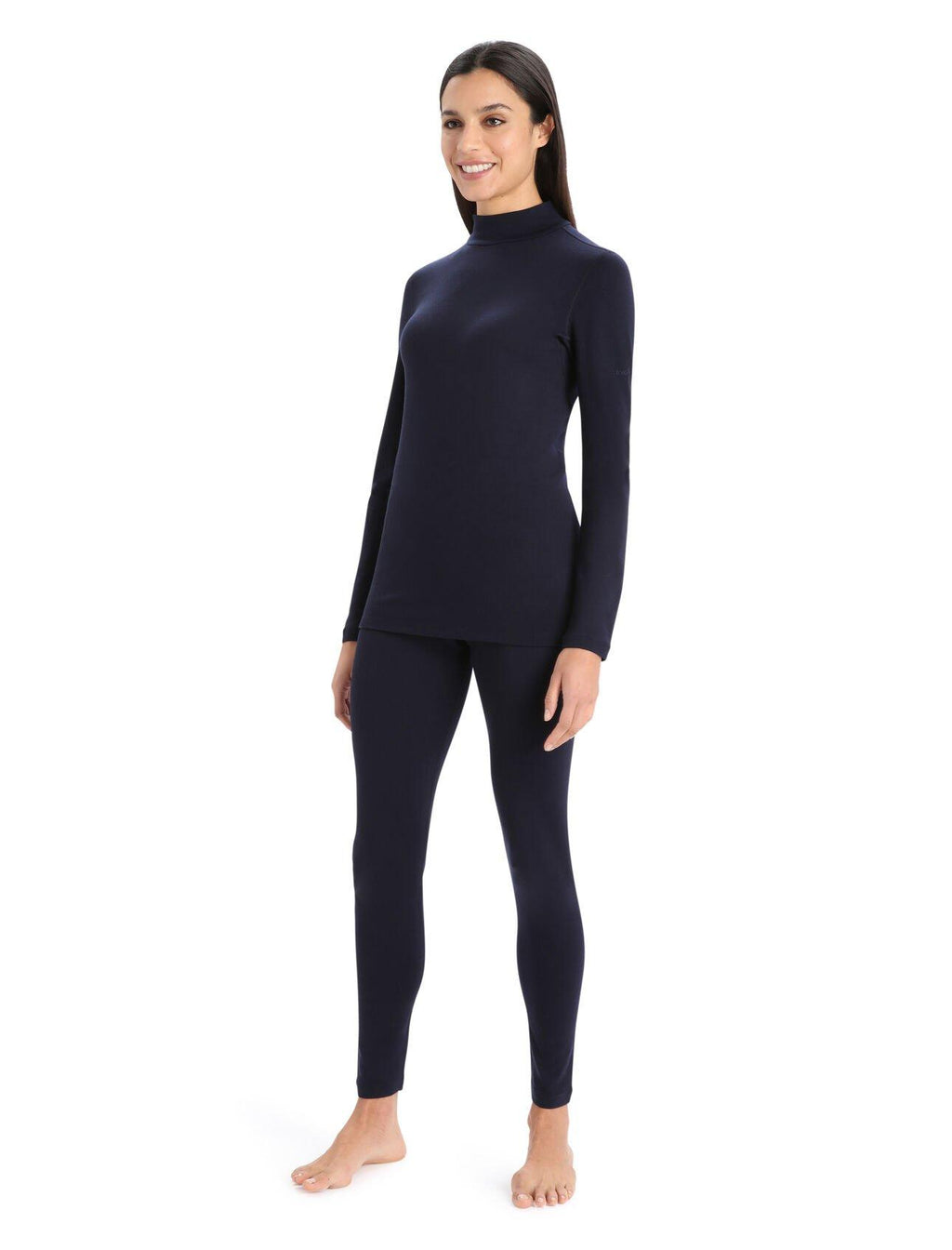 Women's 260 Tech LS Turtleneck - Black