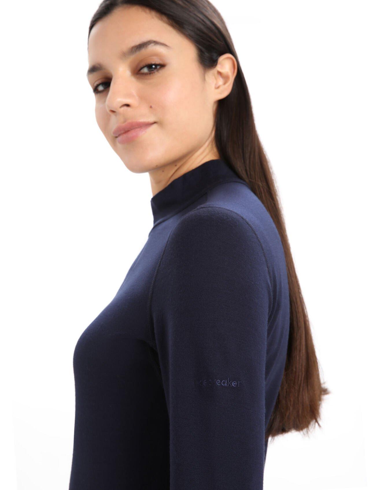 Women's 260 Tech LS Turtleneck - Black