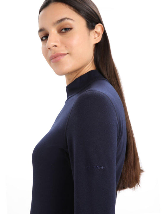 Women's 260 Tech LS Turtleneck - Black