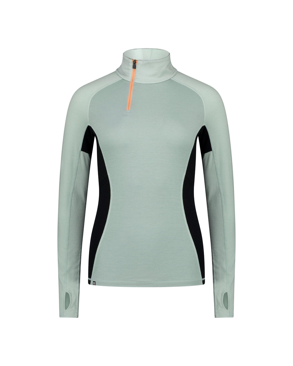Women's Olympus Merino 1/2 Zip Base Layer - Green