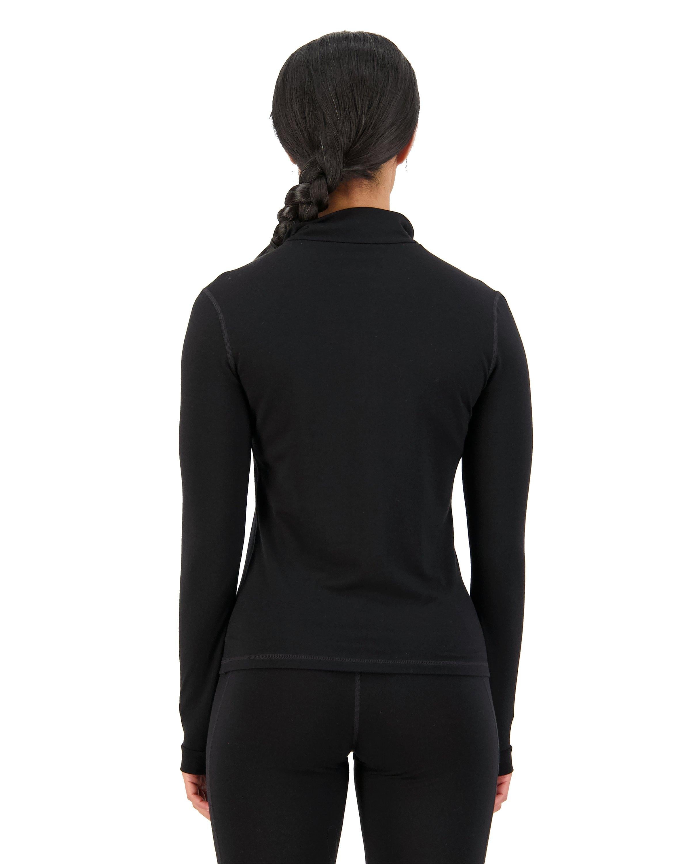 Women's Cascade 200 1/4 Zip Base Layer - Black