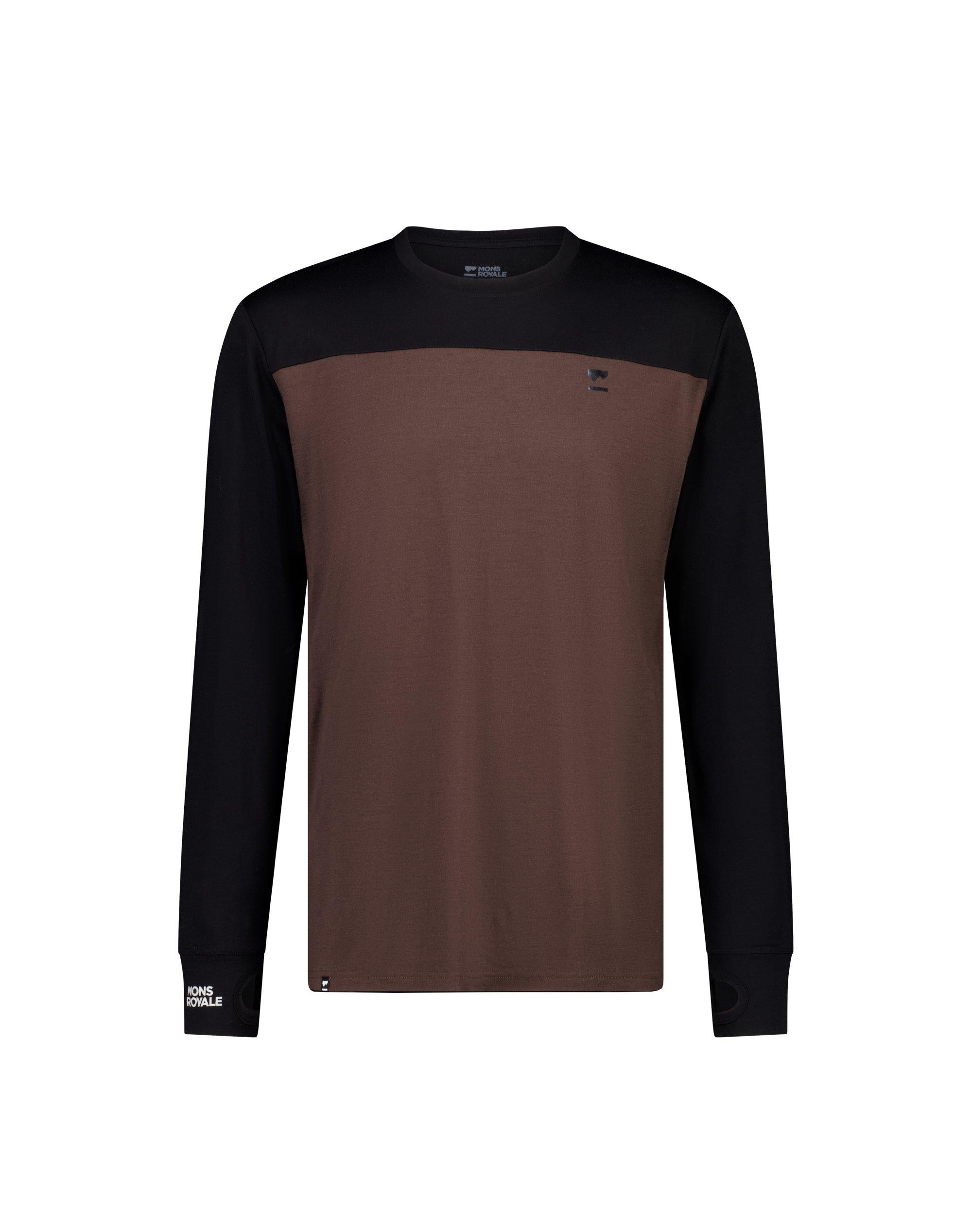 Men's Yotei Long-Sleeve Base Layer - Brown