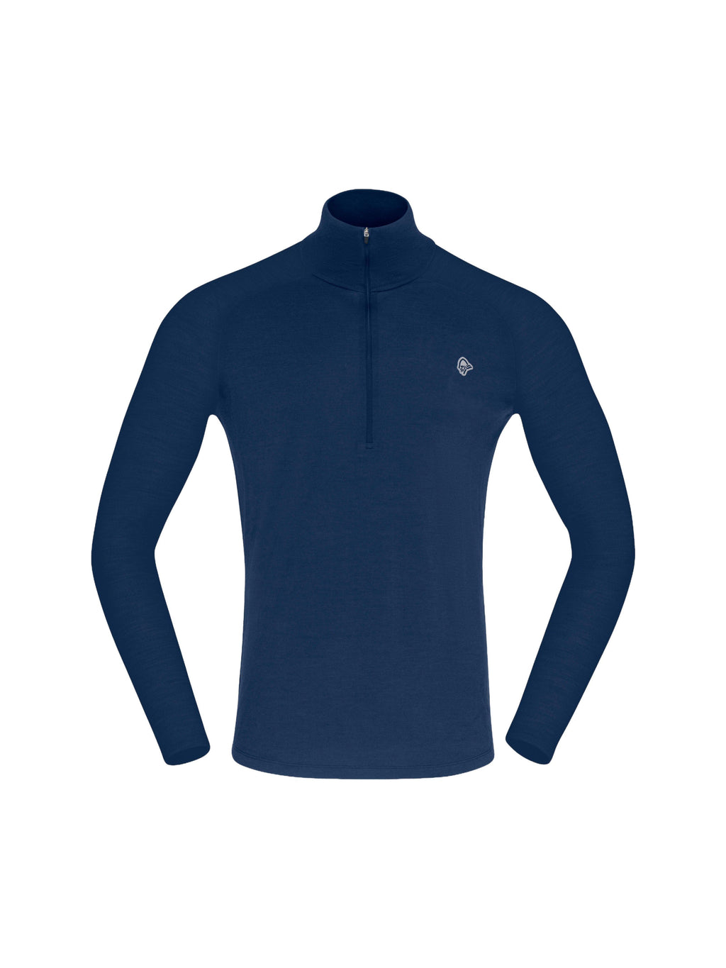 Men's Femund PureUll Zip Neck - Navy