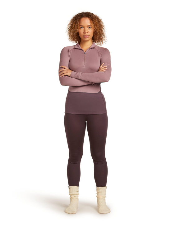 Women's 260 Zoneknit Long Sleeve Half Zip - Pink