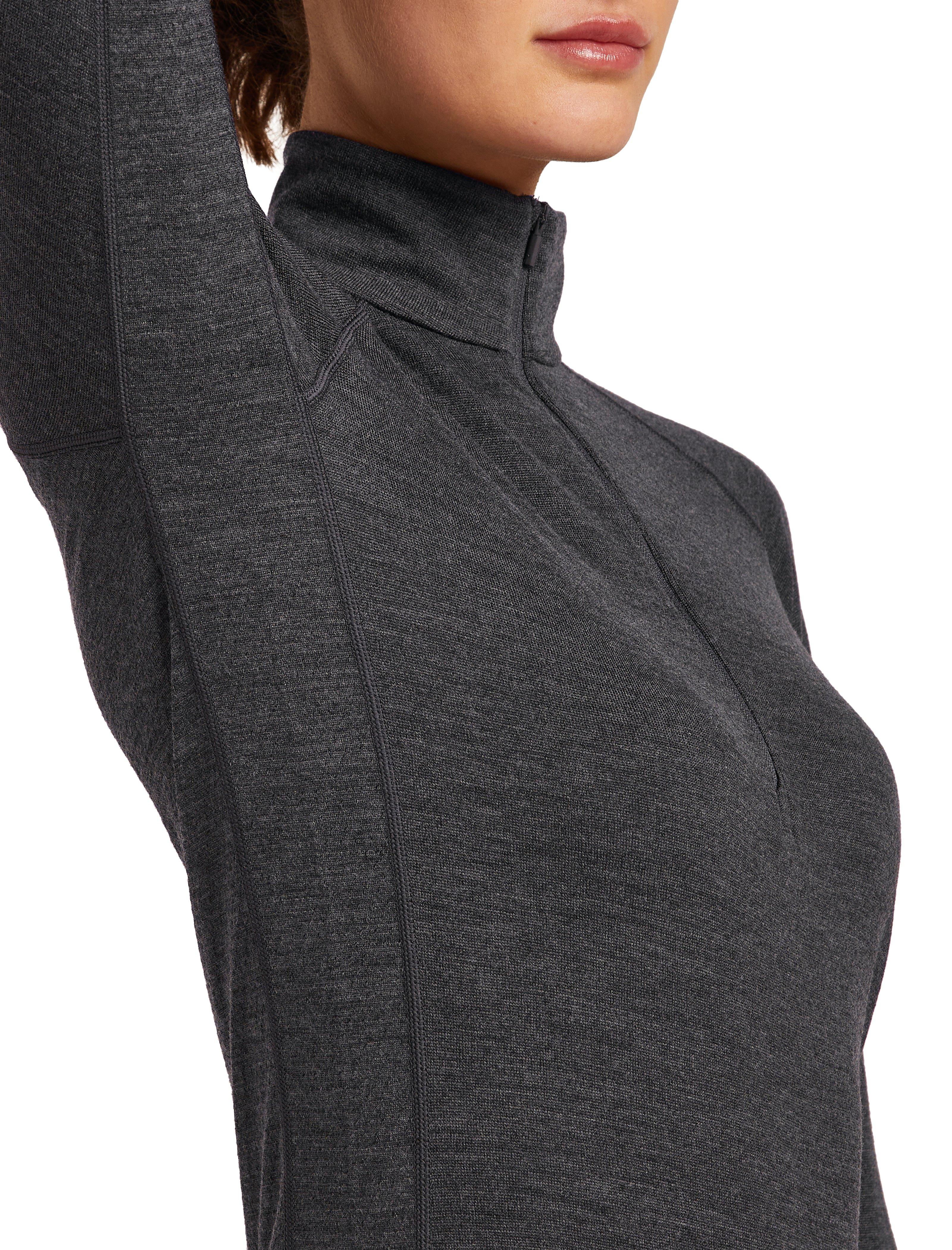 Women's 260 Zoneknit Long Sleeve Half Zip - Grey