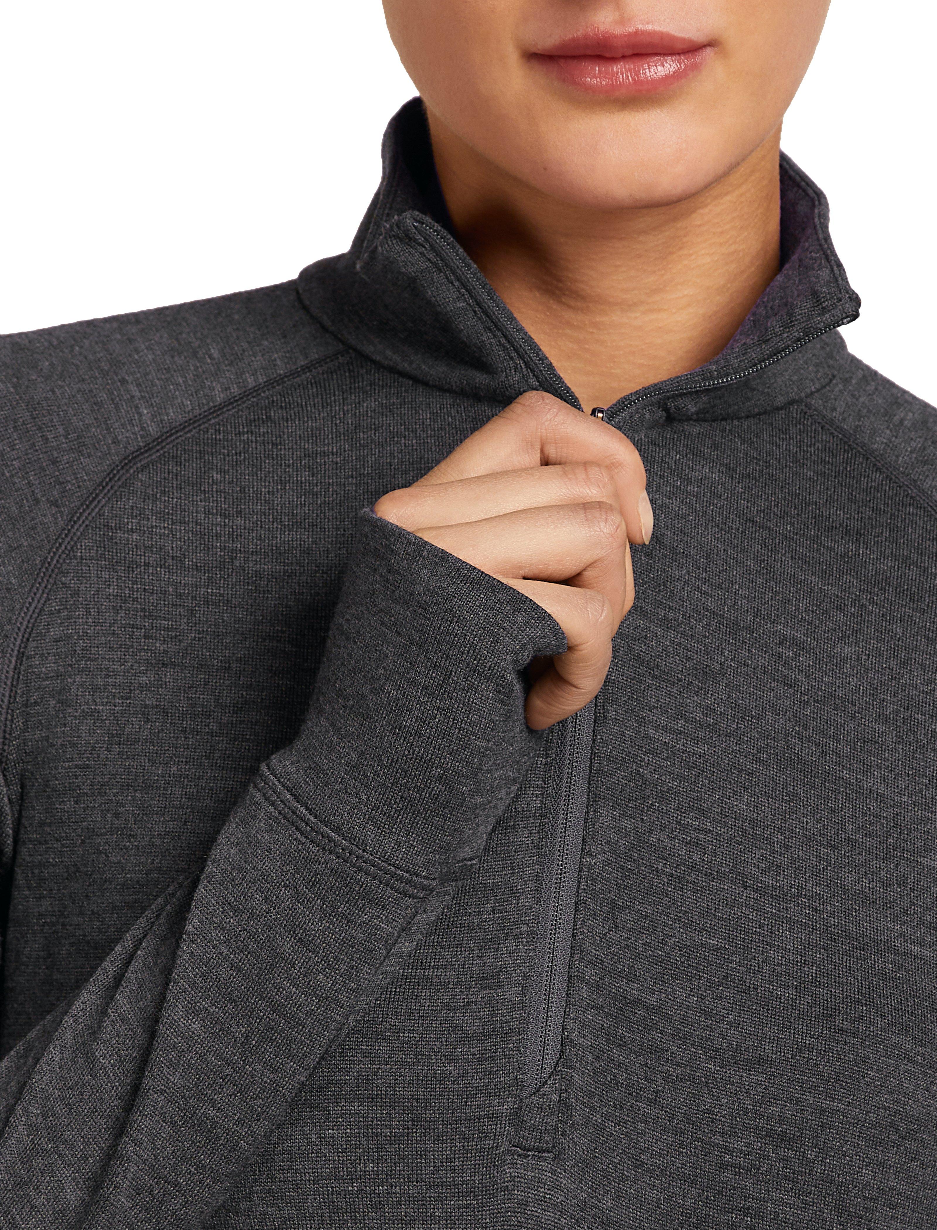 Women's 260 Zoneknit Long Sleeve Half Zip - Grey