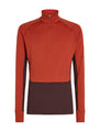 Men's 260 Zoneknit Long Sleeve Half Zip - Red