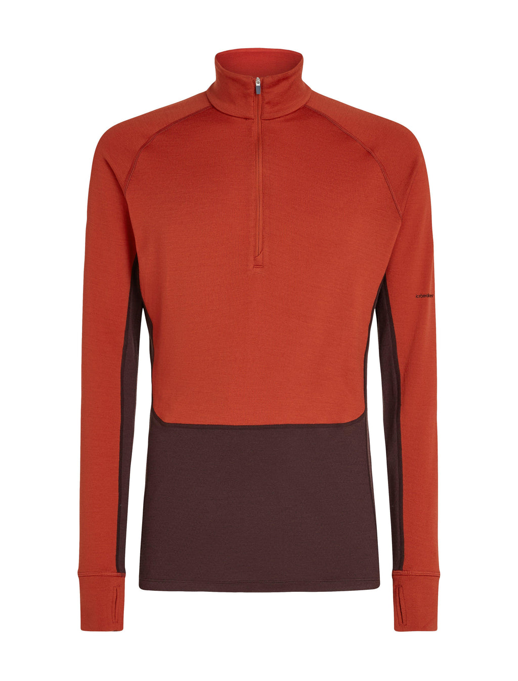 Men's 260 Zoneknit Long Sleeve Half Zip - Red